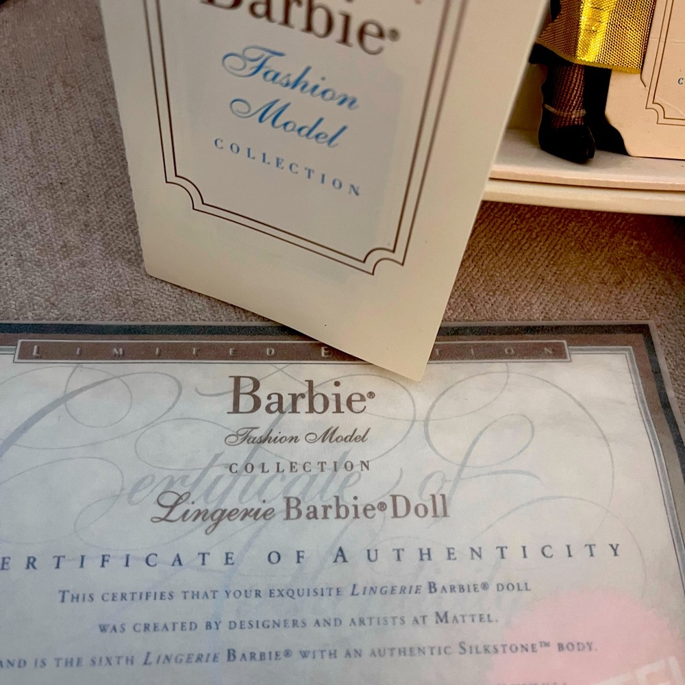Limited Edition Mattel “LingerieBarbie Doll”